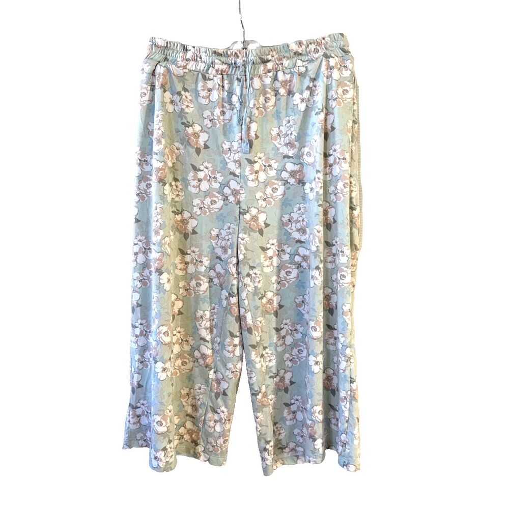 Ink + Ivy Wide Leg Pocket Floral Lounge Pajama set - M - comfortable